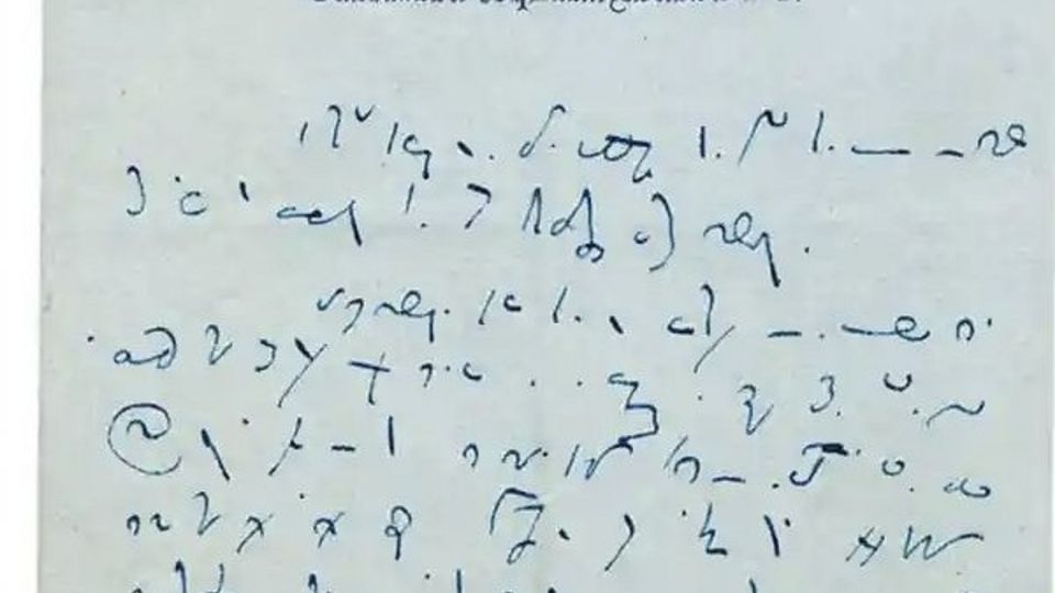 Charles Dickens dejó una carta escrita de una forma casi incomprensible que pocos han logrado descifrar. | Foto: Twitter @dickens_code