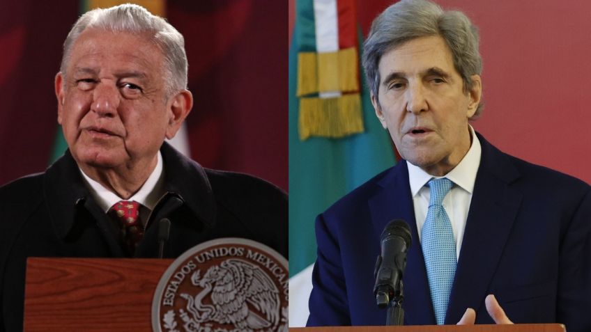 AMLO y Kerry acuerdan grupo de trabajo para energías limpias