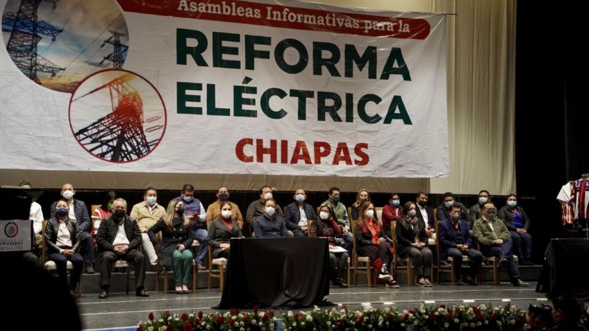 Concluye con éxito la Asamblea Informativa de la reforma eléctrica en Chiapas