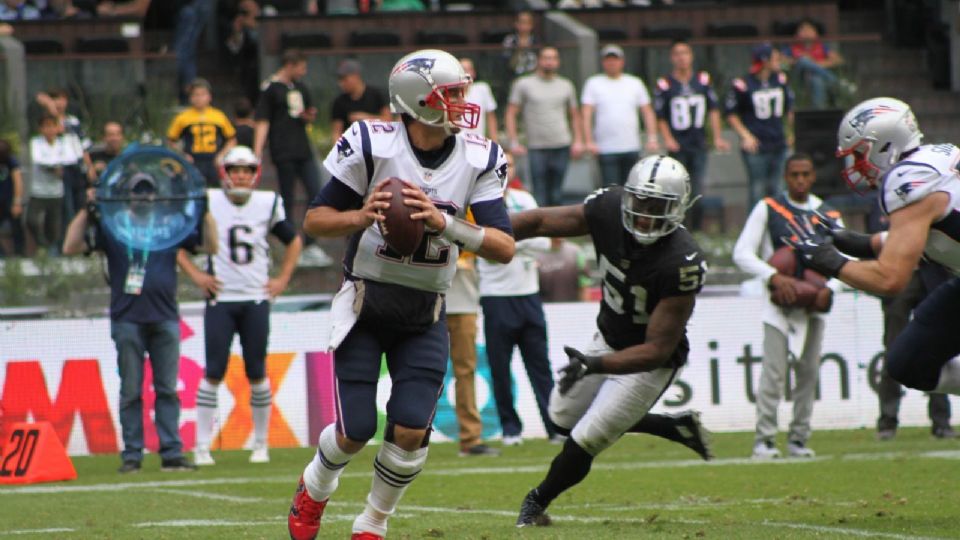 En 2017, Patriots derrotaron a Raiders en el Estadio Azteca (Foto: Cuartoscuro)