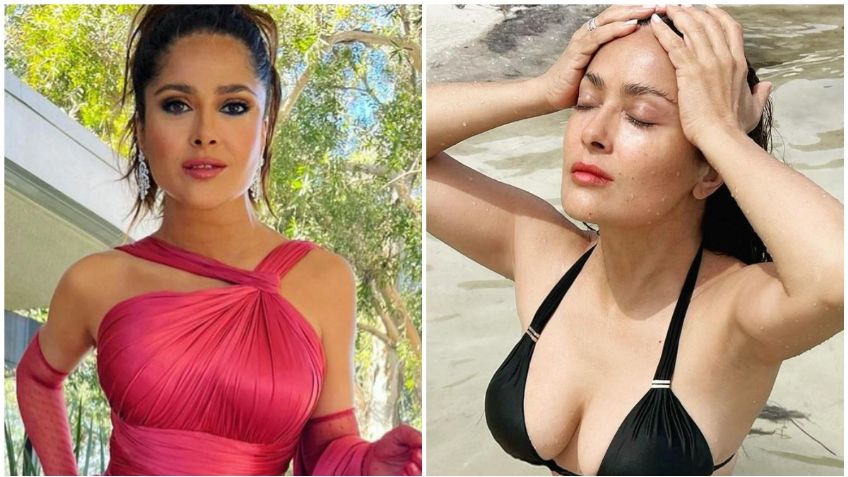 Salma Hayek: 5 FOTOS en las que la mexicana se luce al natural