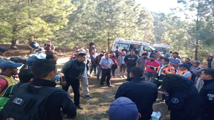 Rescatistas buscan por tierra y aire a joven seminarista extraviado en un cerro de Quiroga, Michoacán