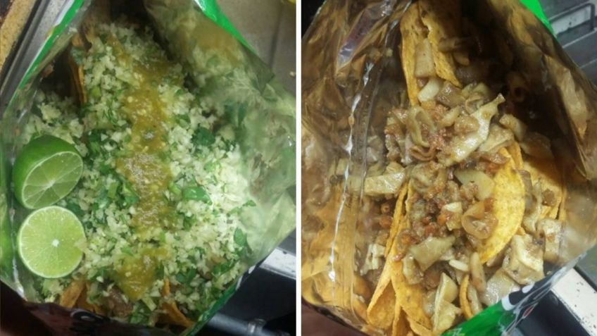 ¡Adiós dorilocos! Taquería en Durango crea las “tostitripas” y enloquece las redes