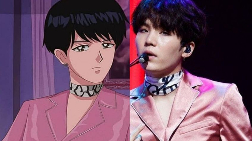 Bangtan: Así se ve Suga versión anime, el rapero de BTS luce increíble | FOTOS