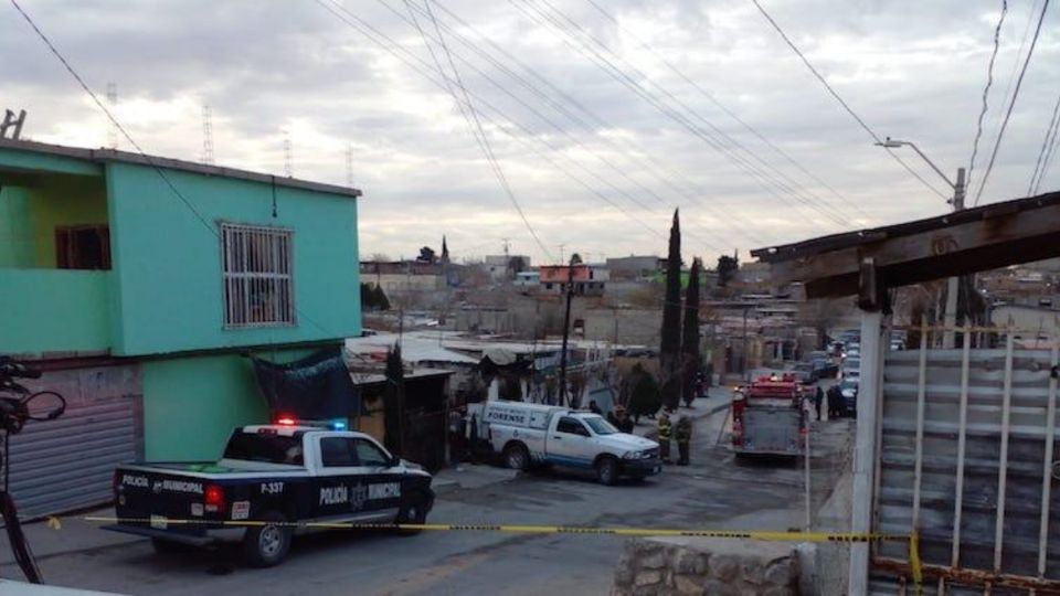 El incendio afectoó a una casa de la colonia popular México 68.