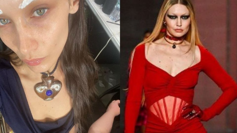 ¿Las usarías? Bella y Gigi Hadid nos demuestran que las cejas decoloradas están de regreso.