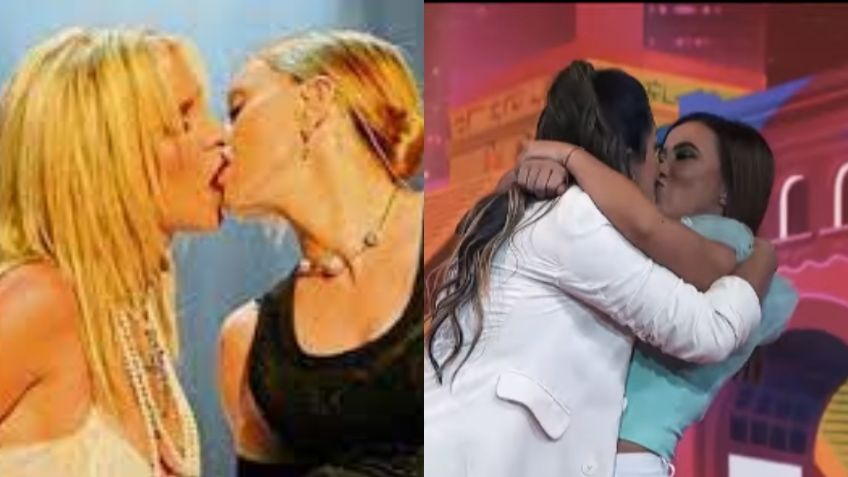 ¡Como Britney y Madonna! Mariazel y Mariana Echeverría se besan en MCDR