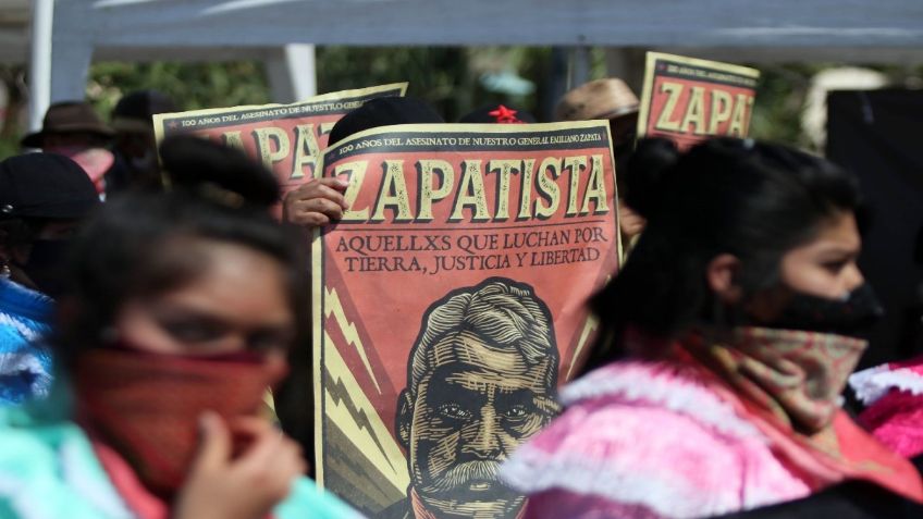 Zapatistas anuncian movilizaciones en diversos países contra las guerras