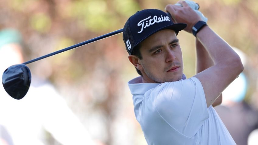 El golfista poblano Jorge Villar encabeza primer ronda de la novena etapa de la Gira de Golf Profesional 