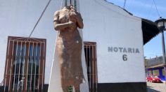 Vandalizan y decapitan Monumento a la Mujer Xiqueña en Veracruz