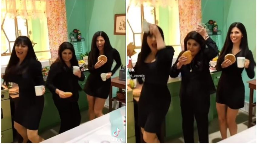 Victoria Ruffo lo hace de nuevo, conquista TikTok al ritmo de música tropical: VIDEO