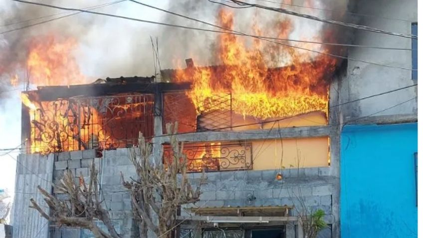 Tragedia en Escobedo, Nuevo León: una madre de 22 años y sus tres hijos murieron al incendiarse su casa