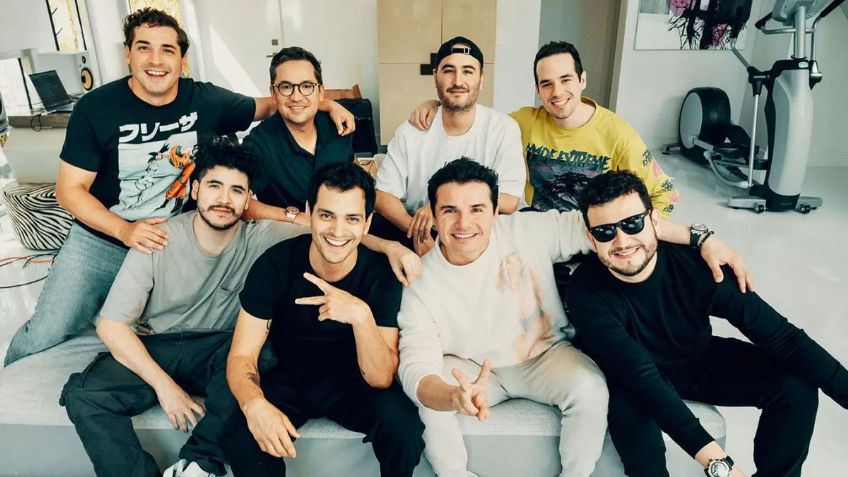 Edén Muñoz prepara tema con Reik, Horacio Palencia y Edgar Barrera; aquí las pruebas