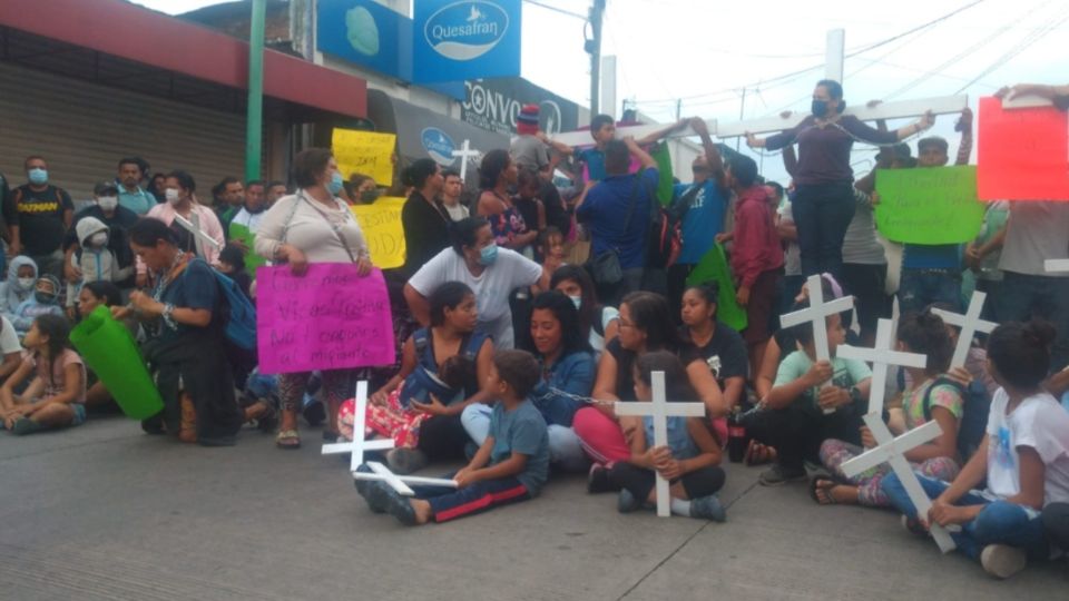 Los migrantes buscar el apoyo del gobierno federal para regular su situación legal en territorio nacional. FOTO: Pamela Hernández