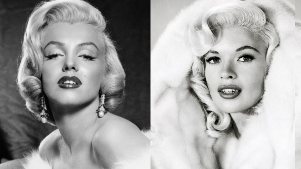 Marilyn Monroe y Jayne Mansfield FOTO: Especial