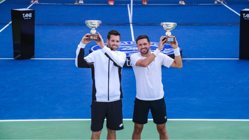 Tenistas Hans Hach Verdugo y Austin Krajicek triunfan en Abierto GNP Seguros