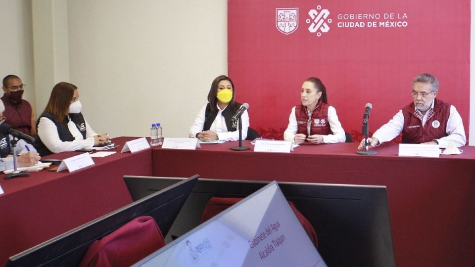 Claudia Sheinbaum encabezó la instalación del Gabinete de Agua y Saneamiento en Tlalpan.