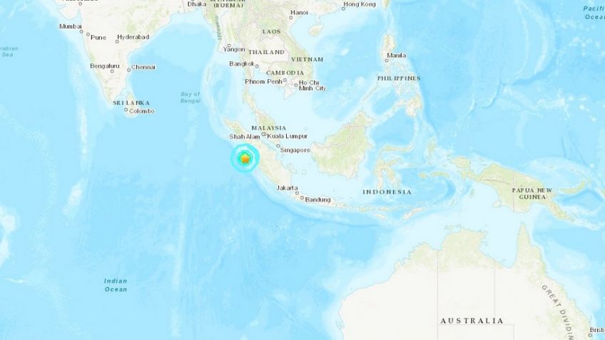 Sismo de magnitud 6.7 sacude Indonesia