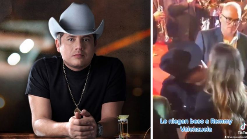 ¡Como Lalo Mora! Remmy Valenzuela intenta besar a fan en pleno concierto: VIDEO