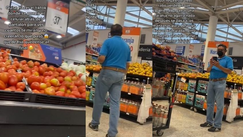 "Quedé fría": Joven graba acoso sexual mientras realizaba un reto de TikTok en un supermercado | VIDEO