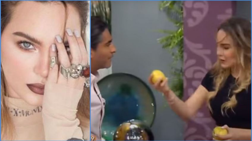 Las veces que Belinda rompía manzanas con la cabeza; ¿por qué lo hacía? | VIDEO