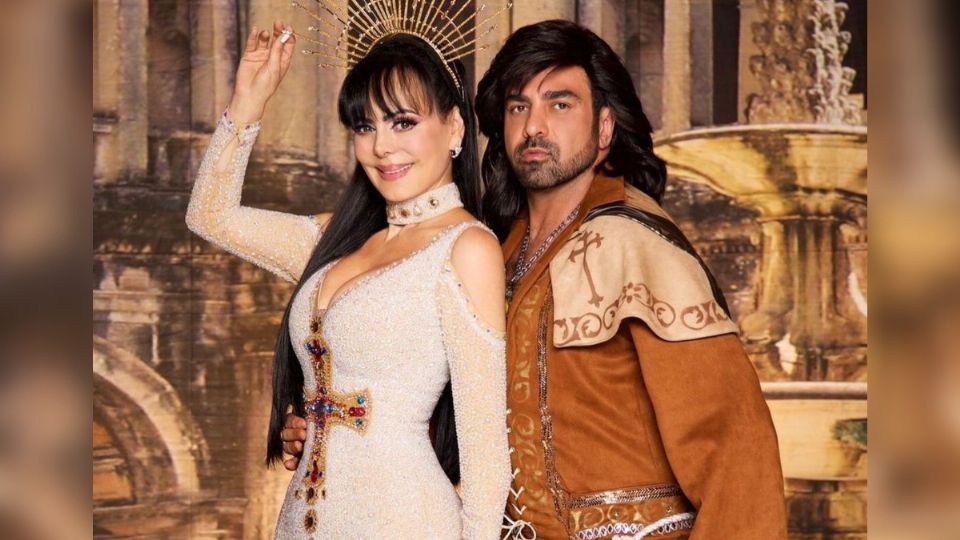 Maribel Guardia y Ariel Miramontes son compañeros en 'El Tenorio Cómico'.