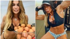 Abuelita fitness revela el secreto de su sensualidad: ejercicio y 150 huevos al mes