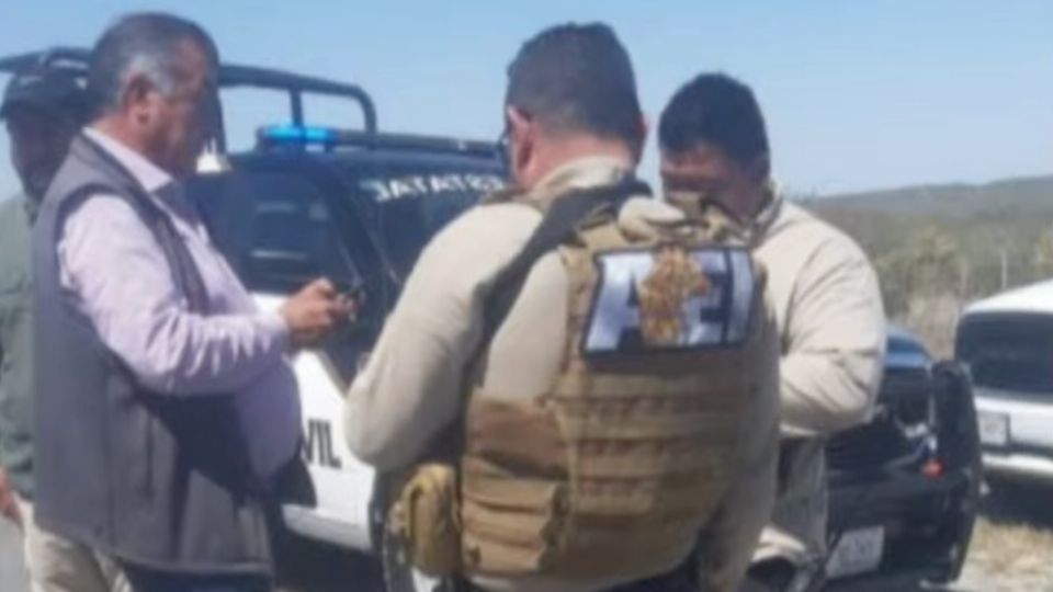 Momento de la detención del exgobernador de Nuevo León, Jaime Rodríguez Calderón. FOTO: Especial