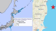 VIDEO Japón registra fuerte sismo de 7.3 en Fukushima; activa alerta de tsunami