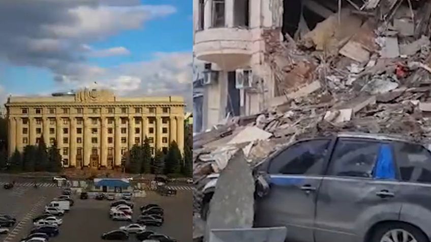 "Nos están aniquilando": impactante video muestra el ANTES Y DESPUÉS de la devastación en Ucrania