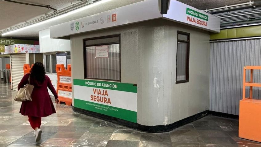 Mujeres piden a Secretaría de las Mujeres CDMX reanudar Módulos Viaja Segura en el Metro