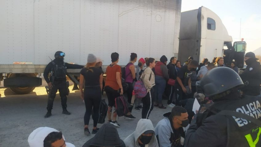 Rescatan a 306 migrantes en tres días en Coahuila