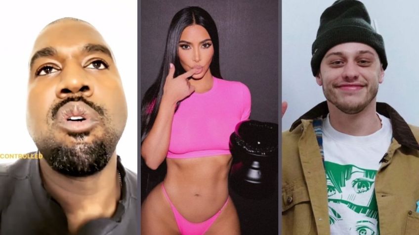 Kanye West es suspendido de Instagram tras amenazas contra Kim Kardashian y Pete Davidson