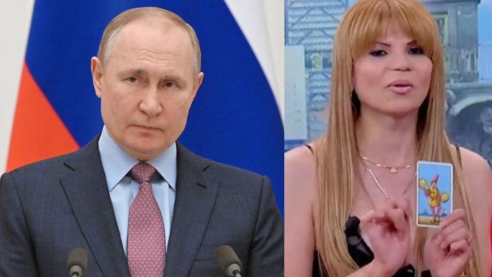 Mhoni Vidente reveló que Vladimir Putin se quedará con Ucrania. FOTO: Especial