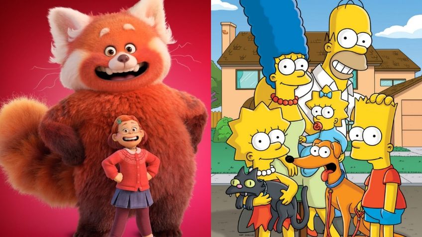 ¿Viste "Red" de Disney y Pixar, notaste las referencias a Los Simpson? | VIDEO