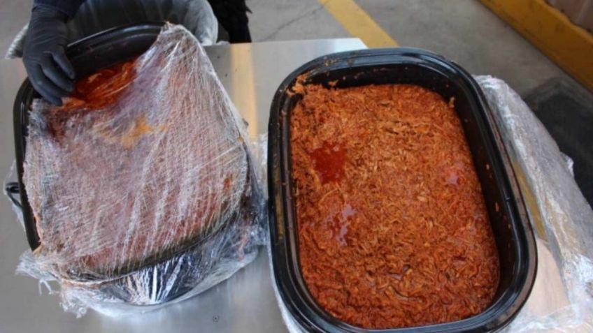 Ni en Breaking Bad se atrevieron; transportan en ollas de cochinita pibil 130 mil pastillas de fentanilo