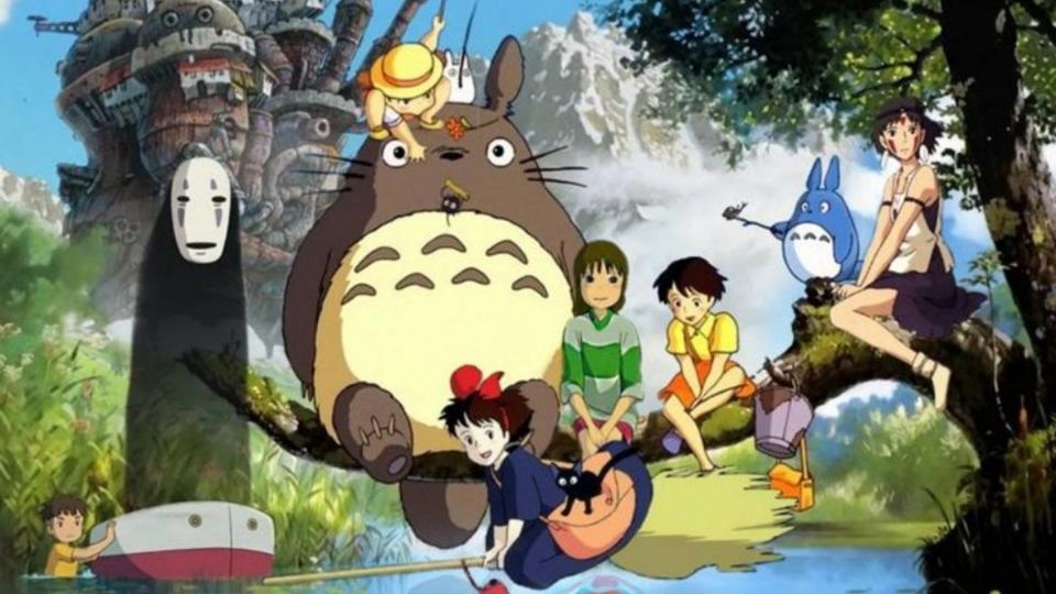 Todos los personajes de las cintas de los Studio Ghibli.