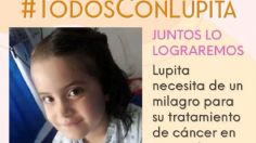 "Ella no se ha rendido": Piden ayuda para pagar tratamiento de niña con cáncer en redes sociales