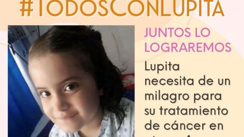 "Ella no se ha rendido": Piden ayuda para pagar tratamiento de niña con cáncer en redes sociales