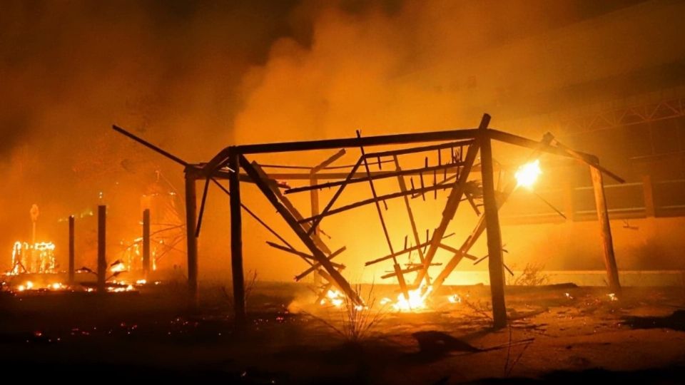 Al parecer el Siniestro comenzó en el área del Humedal y de ahí se propagó hacia la zona oeste del parque.