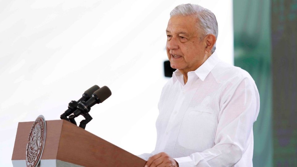 López Obrador se encuentra en una gira de trabajo por Veracruz.