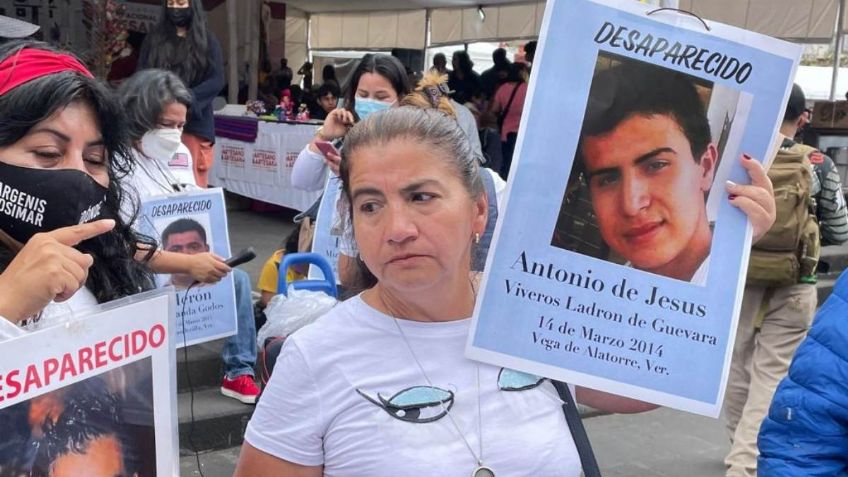 Marchan familiares de desaparecidos en Veracruz