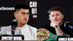 Canelo Álvarez vs Dmitry Bivol: Los boxeadores tienen su primer cara a cara en Las Vegas