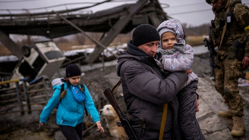 Ante la guerra, México abre puertas a refugiados de Ucrania y resto de mundo