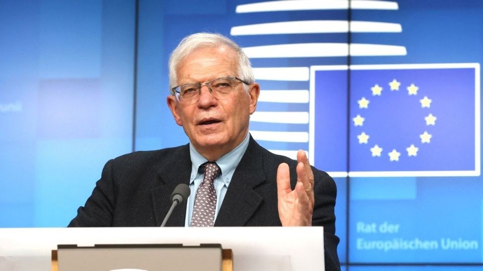 RESALTA ENOJO. Josep Borrell pronunció un fuerte discurso contra la invasión