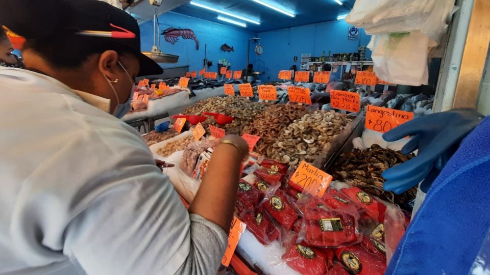 Venta de productos del mar en Guadalajara