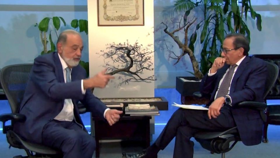 El empresario Carlos Slim se reunió con Carlos Salazar, quien deja la presidencia del CCE.