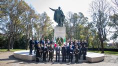 Benito Juárez fue homenajeado por las embajadas de México e Italia