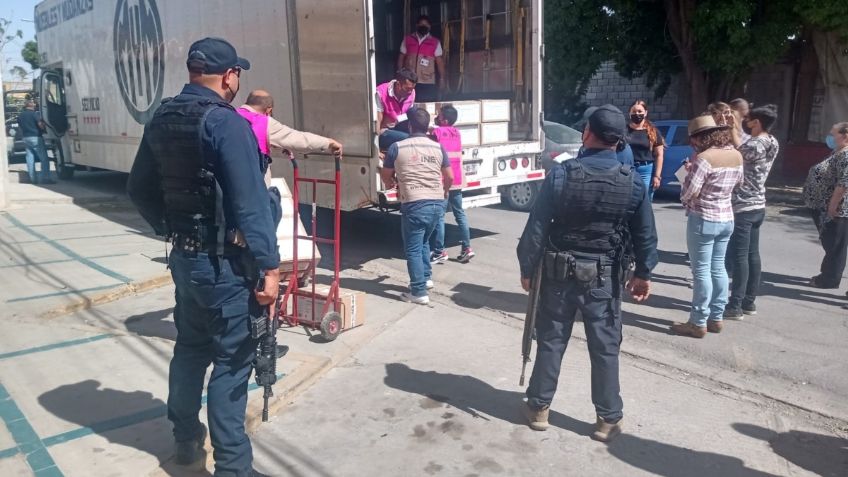 Papeletas para la Revocación de mandato llegan a Durango