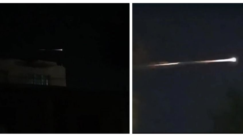 ¡Otro Meteorito en Culiacán! Captan el momento en el que cruza el cielo | VIDEO